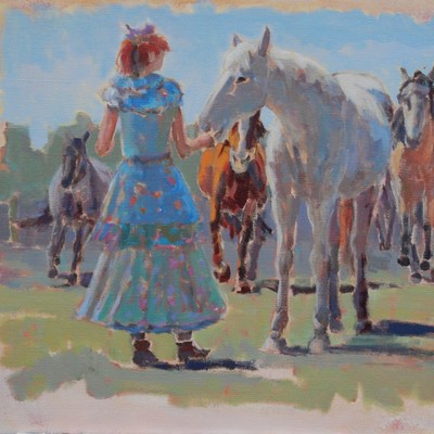 Lady of the horses